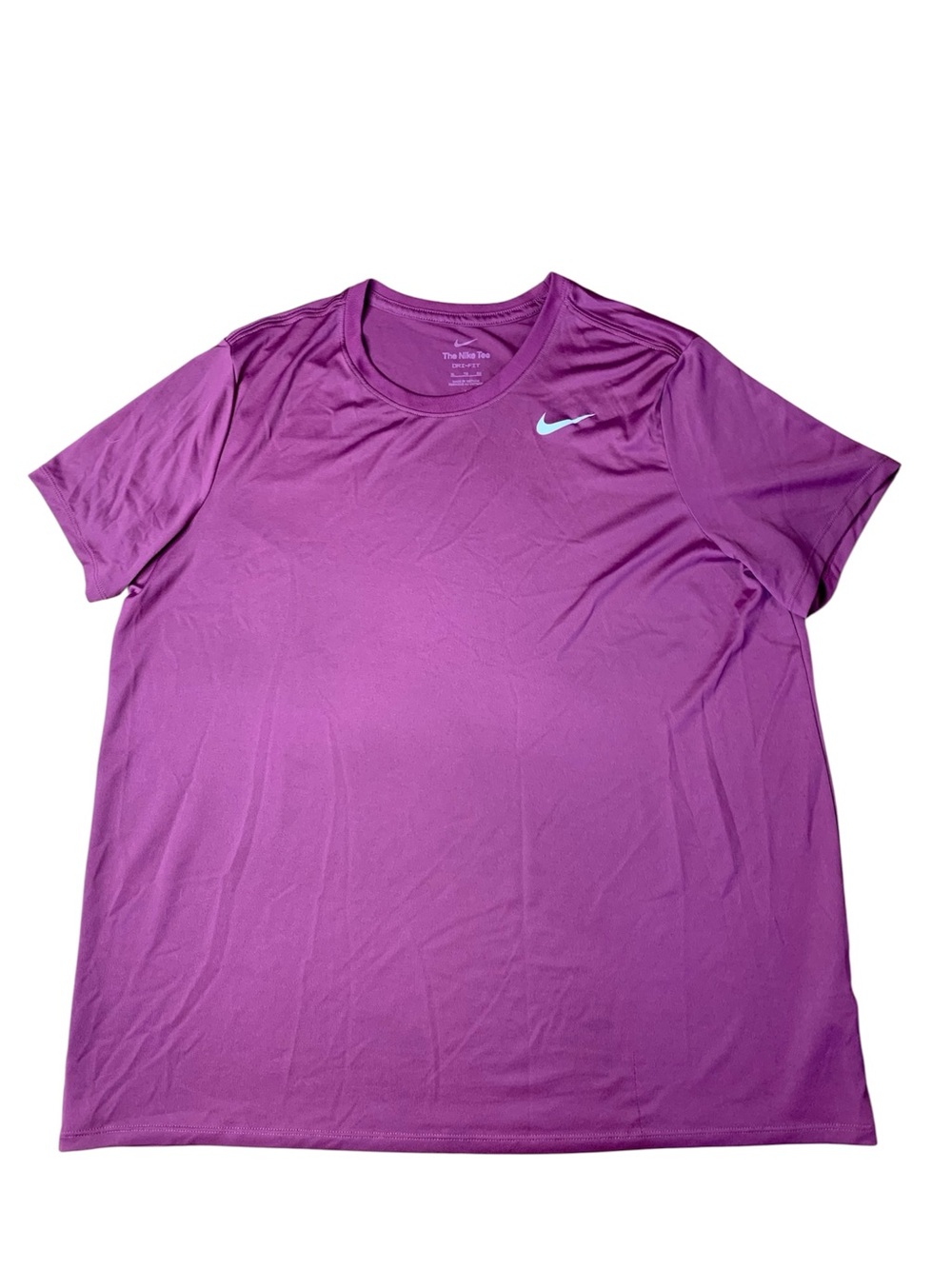 Nike Women's Dri-FIT Legend Short Sleeve Training T-Shirt - Purple XL